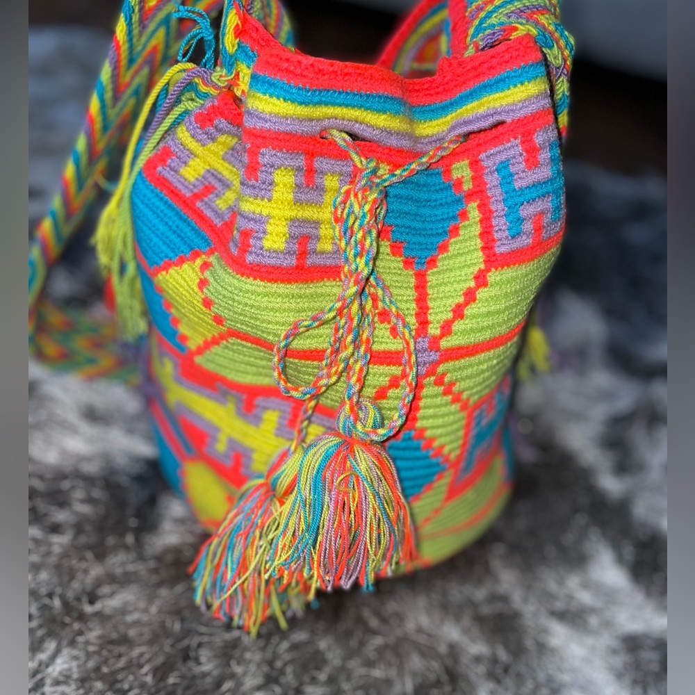 Handmade Mochilla Wayuu bag